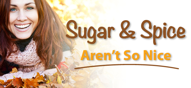 Woman enjoying fall with healthy teeth